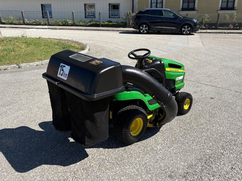 John Deere X 105  Fangsystem