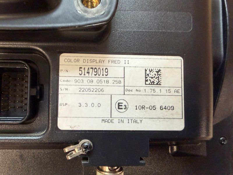 Steyr AFS Monitor , Case und New Holland Modelle