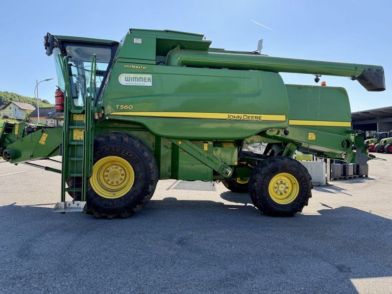 John Deere T560 Hillmaster Allrad + Schneidwerk 620