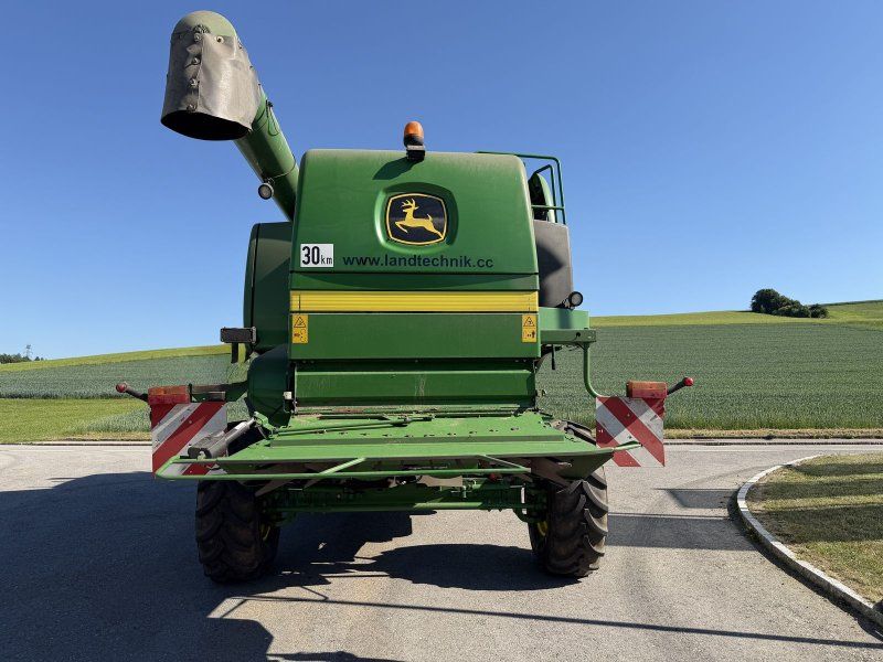 John Deere T560 Hillmaster Allrad + Schneidwerk 620