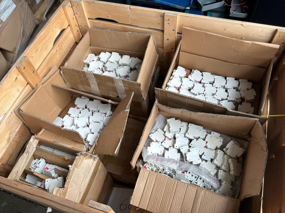 Super Soco Cux circuit breakers, center stands, side panels, buddy boxes, bottom panels (7x)