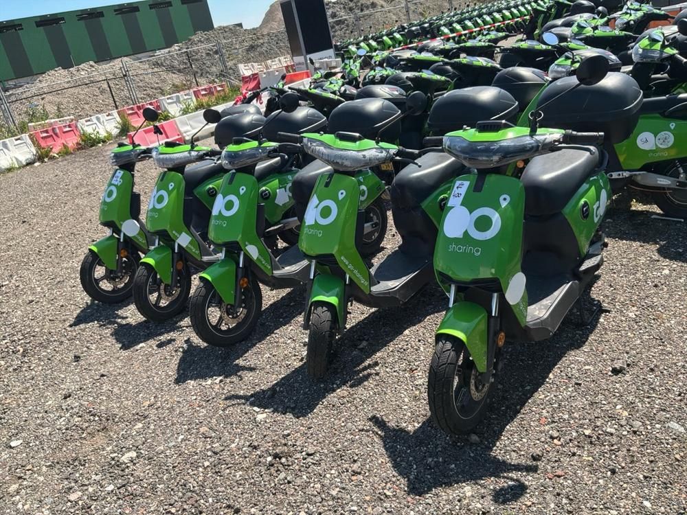 Super SOCO CUx electric fixer upper scooters (5x)