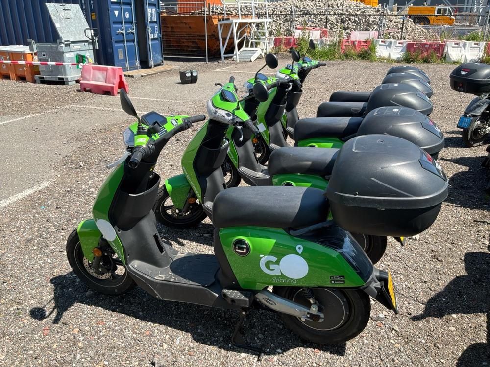 Super SOCO CUx electric fixer upper scooters (5x)