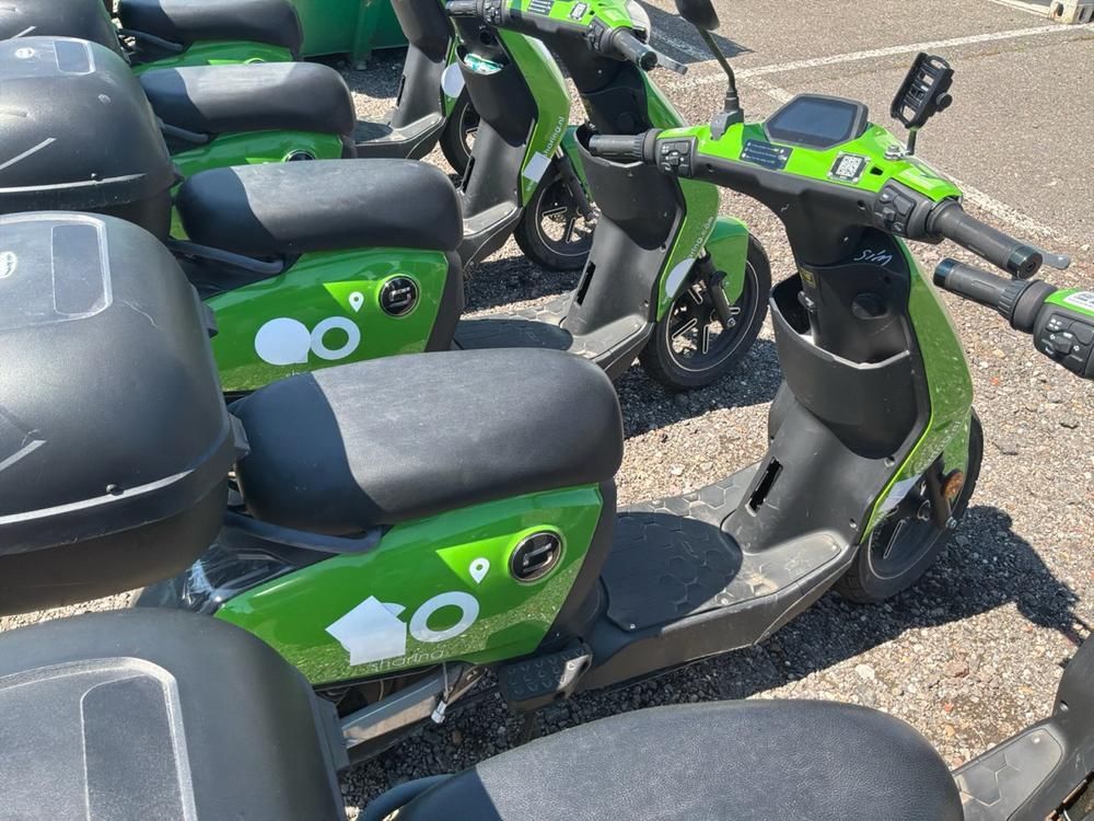 Super SOCO CUx electric fixer upper scooters (5x)
