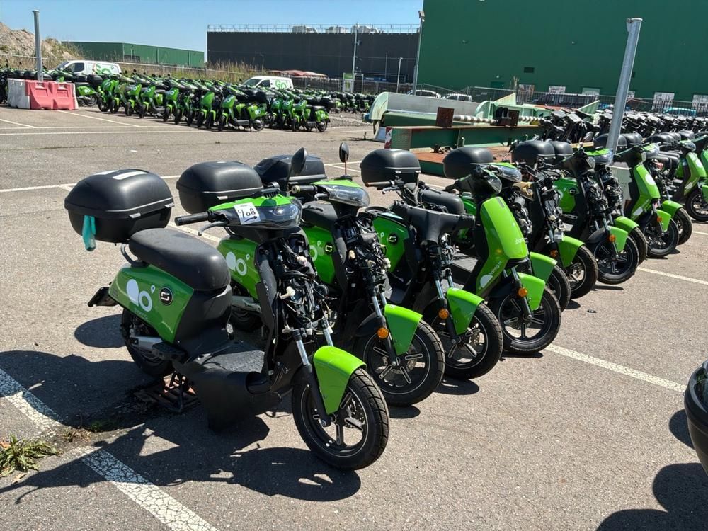 Super SOCO CUx electric salvage scooters (10x)