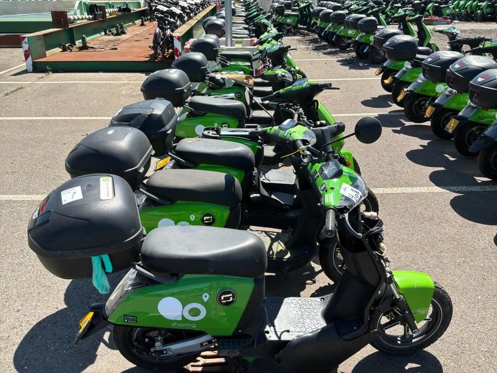 Super SOCO CUx electric salvage scooters (10x)