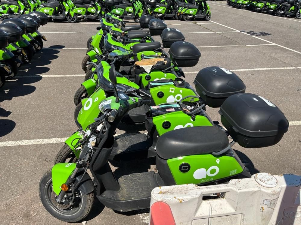 Super SOCO CUx electric salvage scooters (10x)