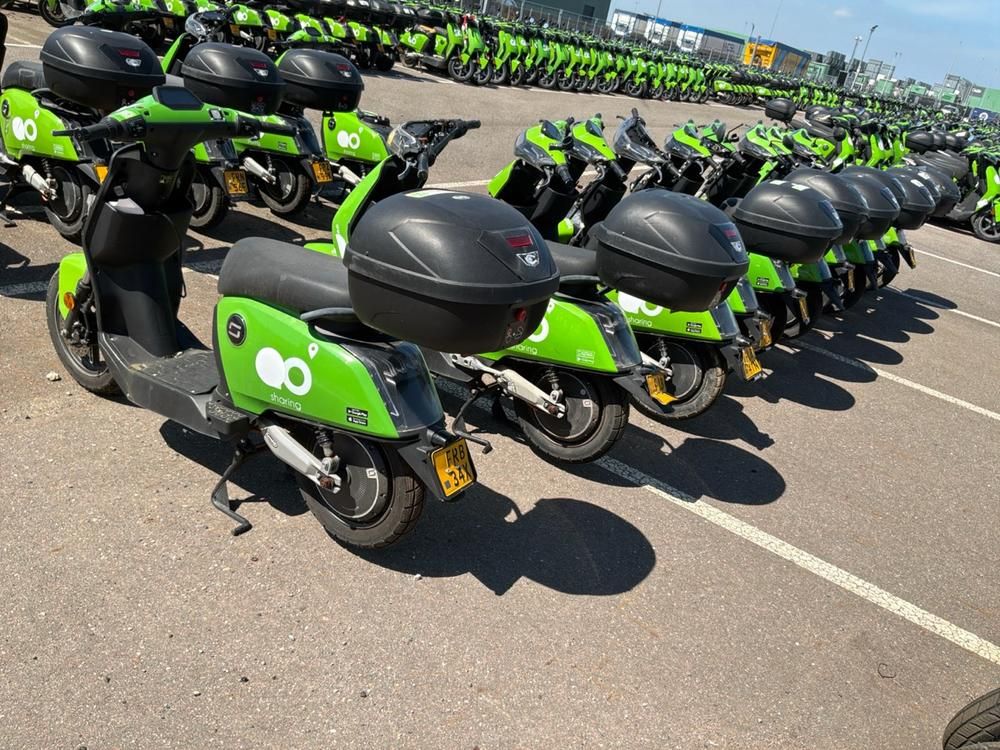 Super SOCO CUx electric salvage scooters (10x)
