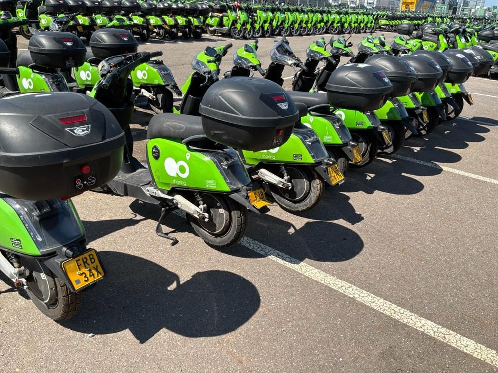 Super SOCO CUx electric salvage scooters (10x)