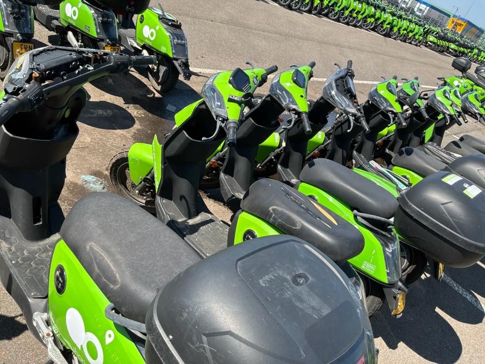 Super SOCO CUx electric salvage scooters (10x)