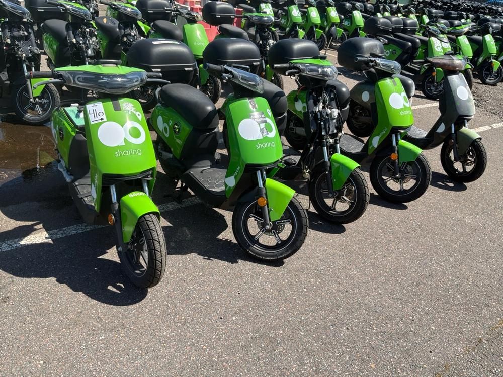 Super SOCO CUx electric salvage scooters (5x)