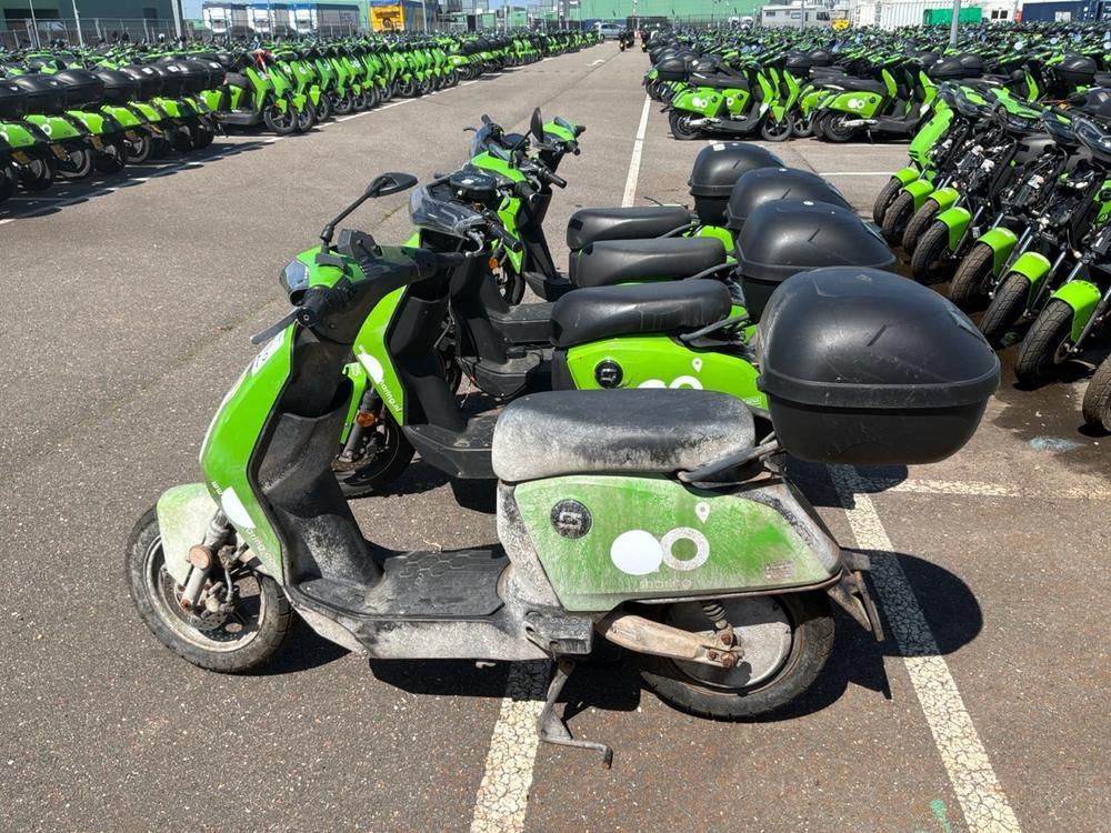 Super SOCO CUx electric salvage scooters (5x)