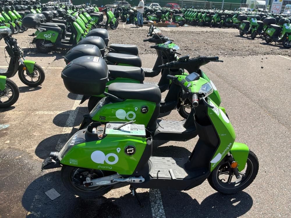 Super SOCO CUx electric salvage scooters (5x)