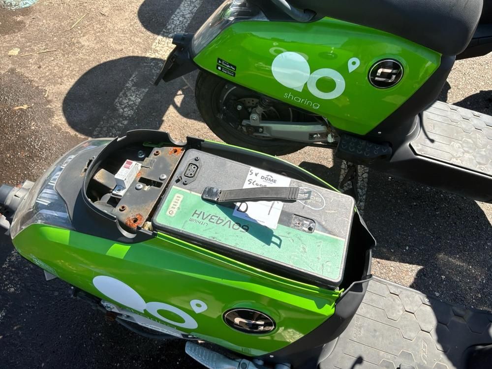 Super SOCO CUx electric salvage scooters (5x)