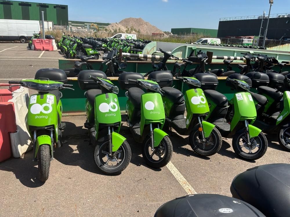 Super SOCO CUx Electric fixer upper mopeds (5x)
