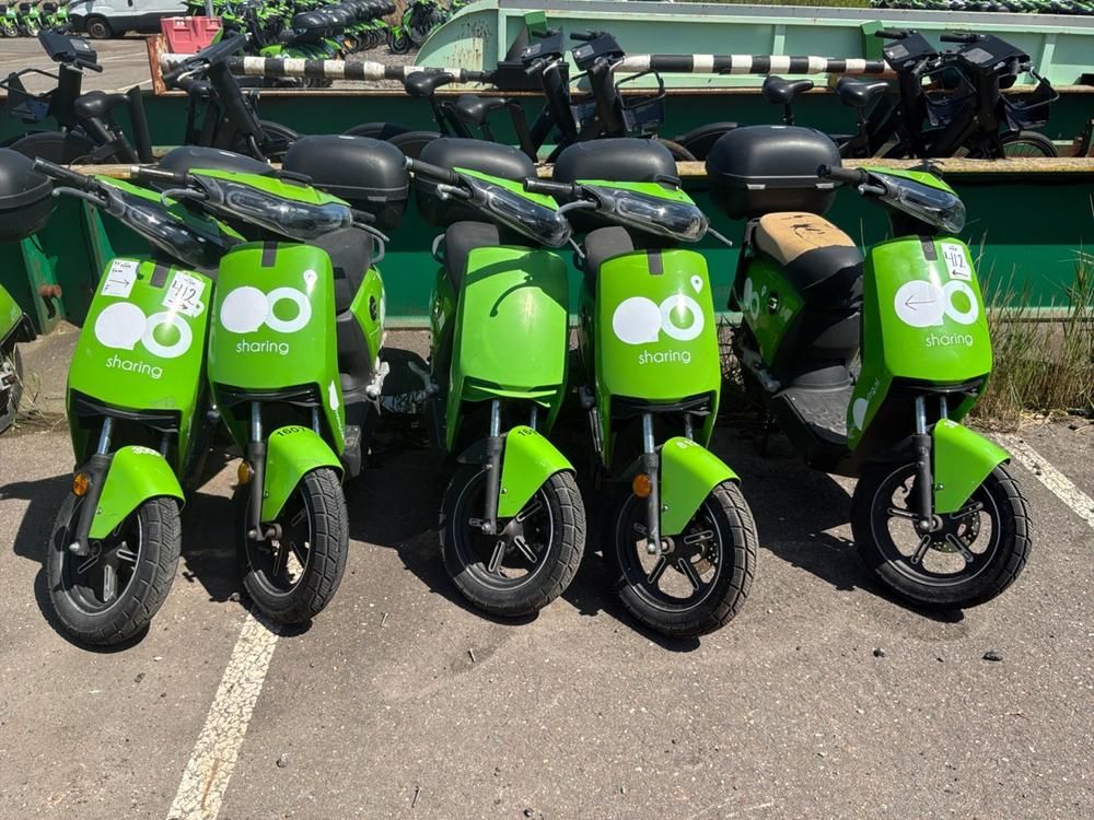 Super SOCO CUx electric fixer upper mopeds (5x)