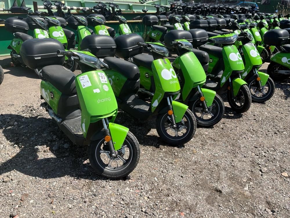 Super SOCO CUx electric fixer upper mopeds (5x)