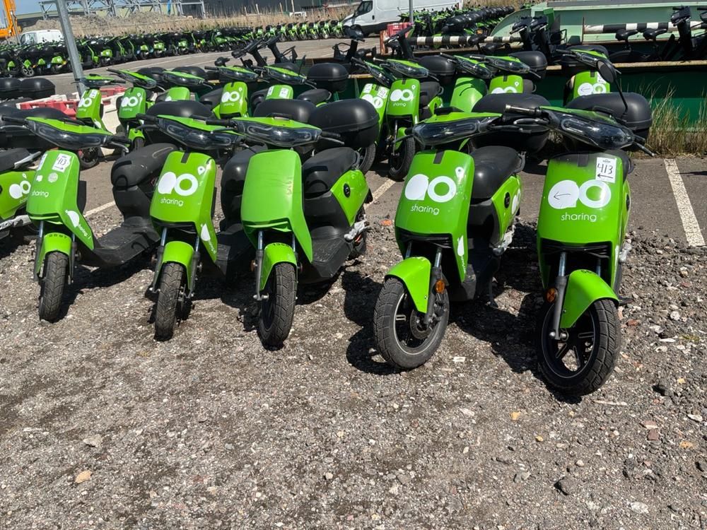 Super SOCO CUx electric fixer upper mopeds (5x)