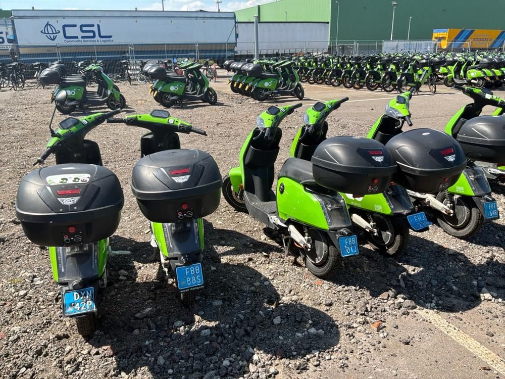 Super SOCO CUx electric fixer upper mopeds (5x)