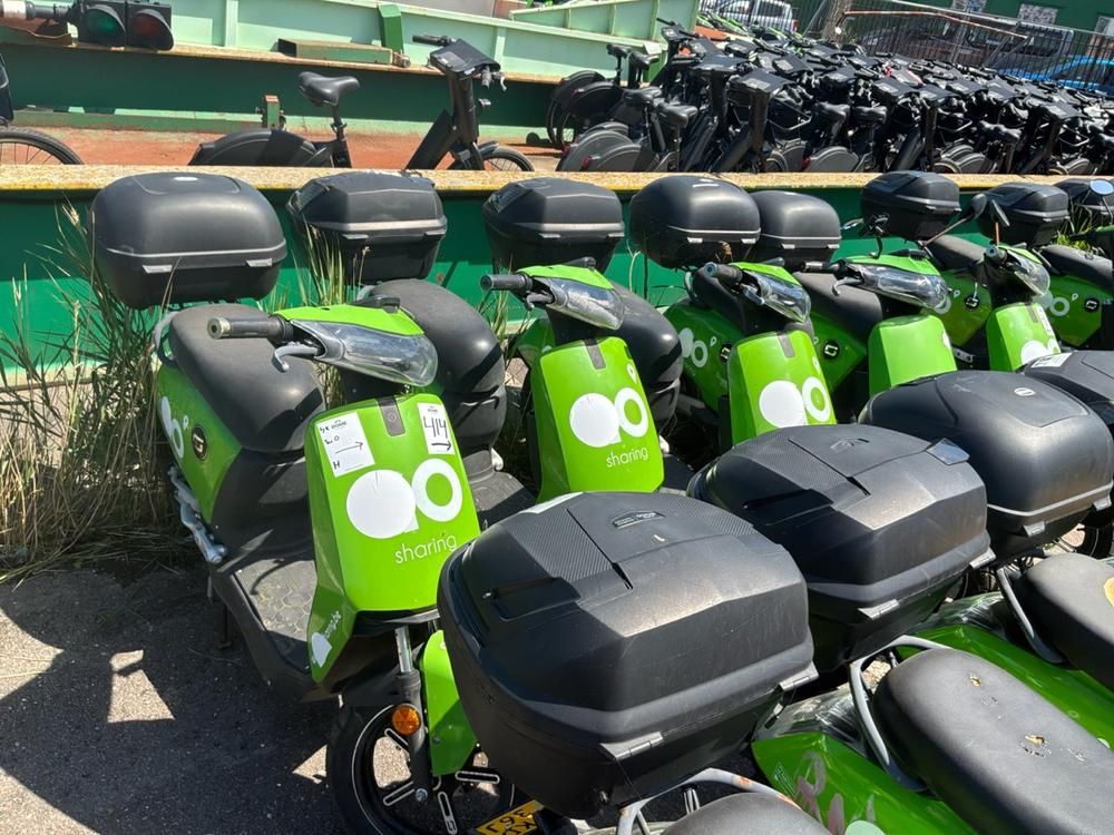 Super SOCO CUx electric fixer upper scooters (5x)