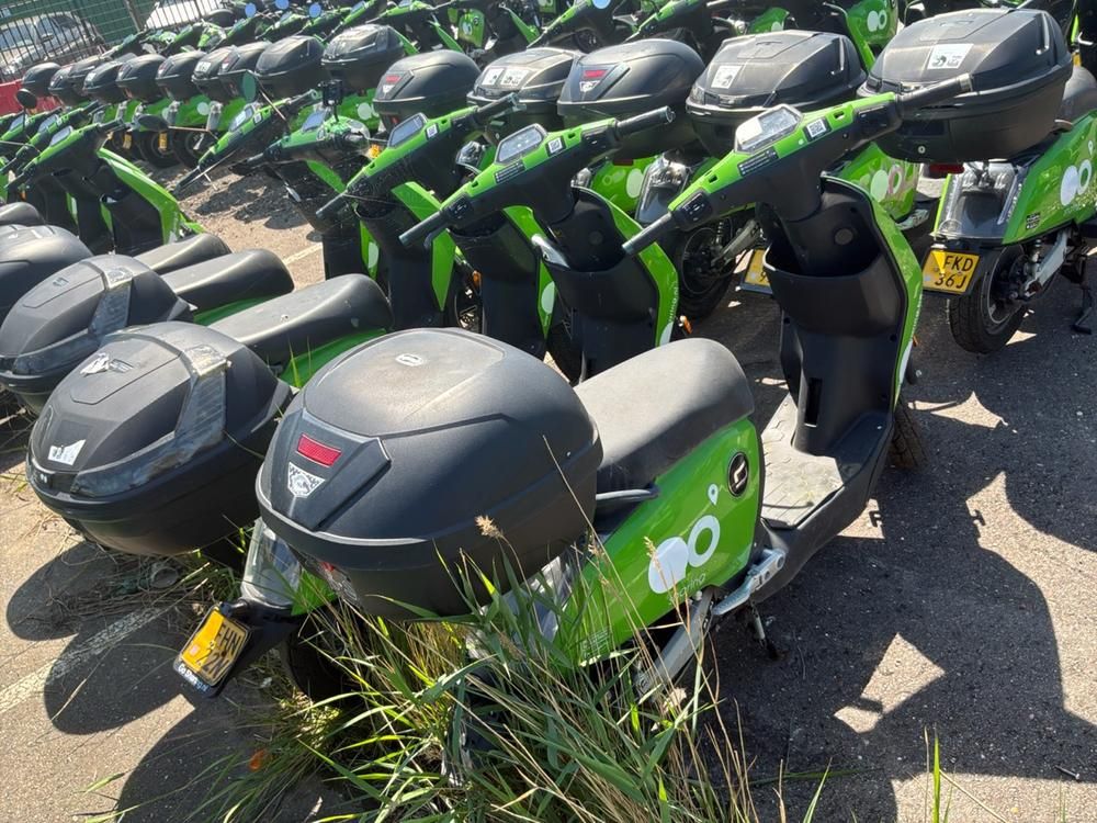 Super SOCO CUx electric fixer upper scooters (5x)