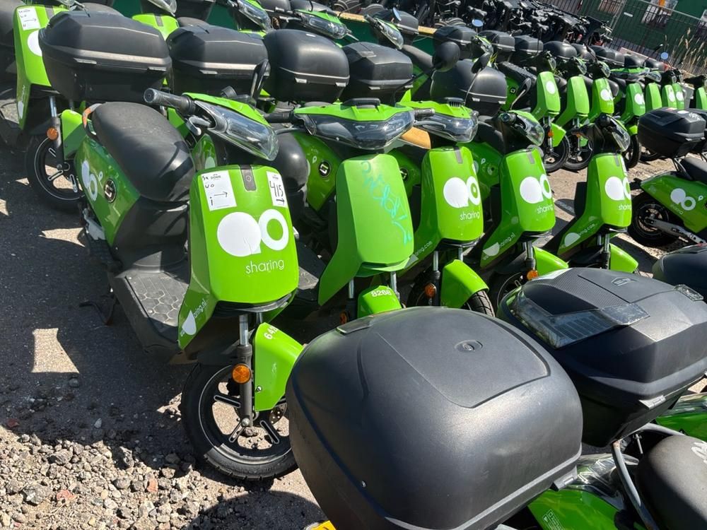 Super SOCO CUx electric fixer upper scooters (5x)