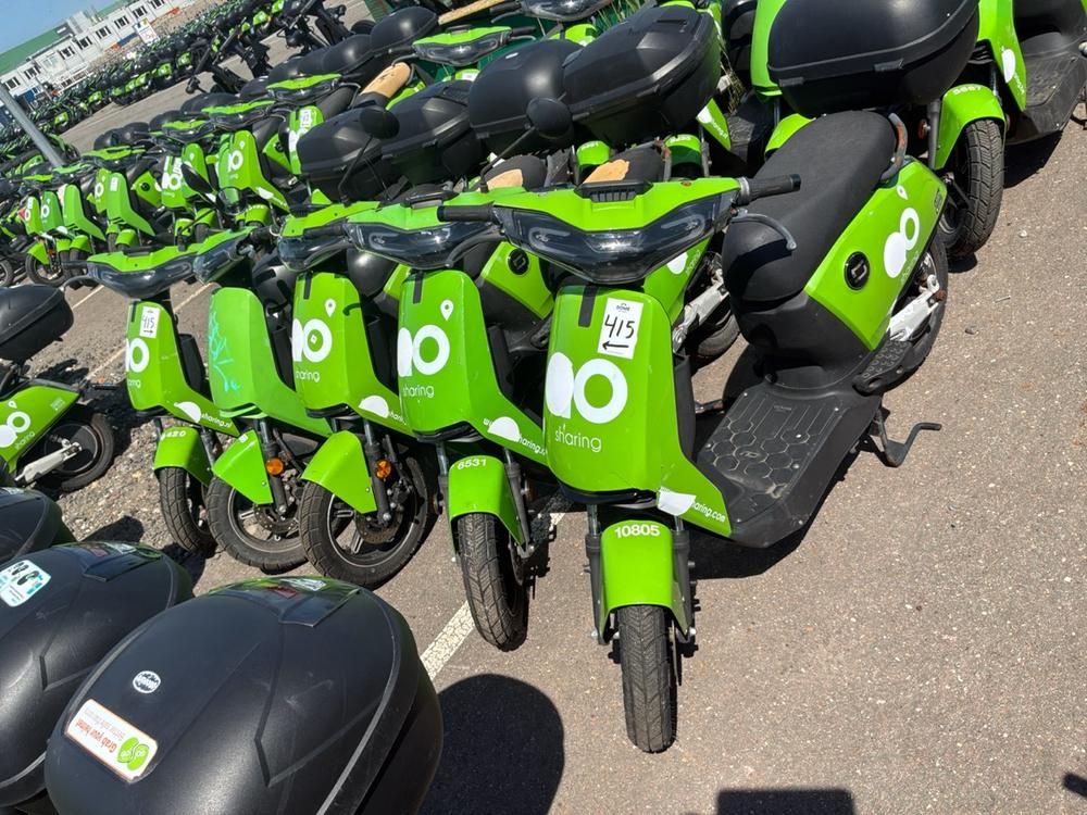 Super SOCO CUx electric fixer upper scooters (5x)