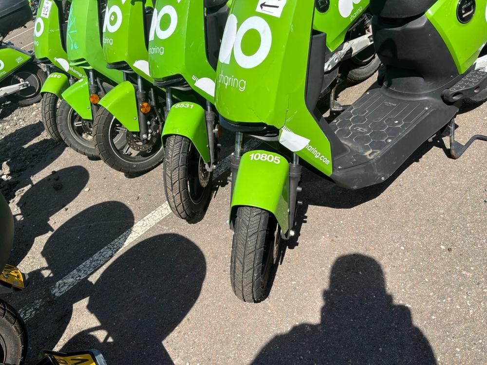 Super SOCO CUx electric fixer upper scooters (5x)