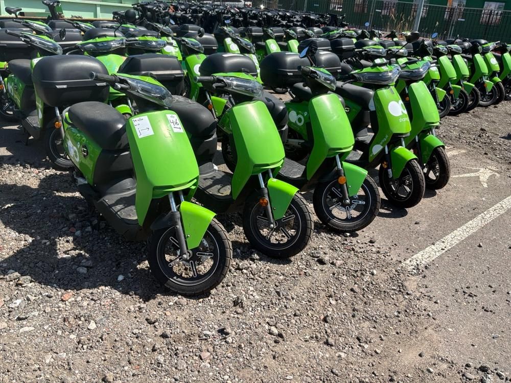 Super SOCO CUx electric fixer upper scooters (5x)