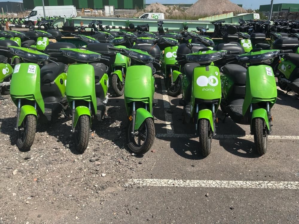 Super SOCO CUx electric fixer upper scooters (5x)