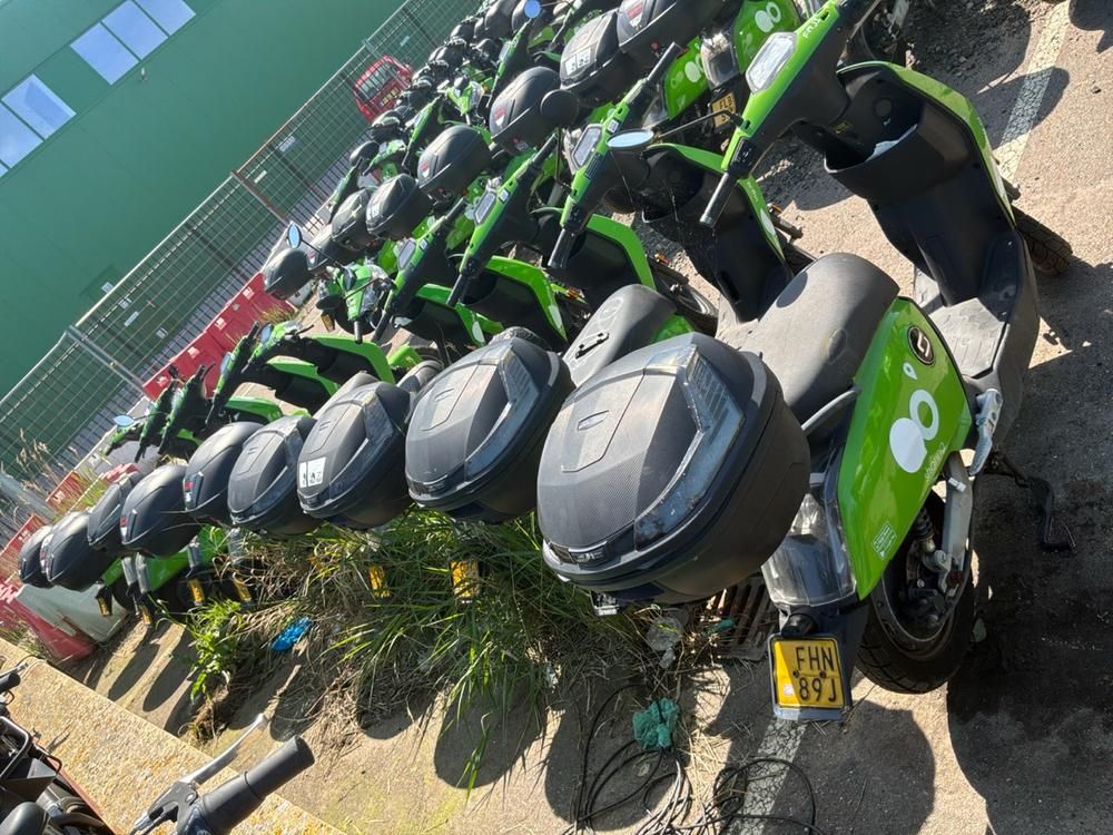 Super SOCO CUx electric fixer upper scooters (10x)