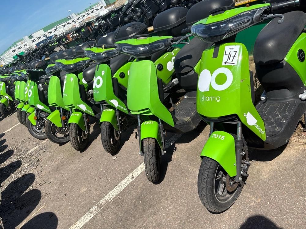 Super SOCO CUx electric fixer upper scooters (10x)