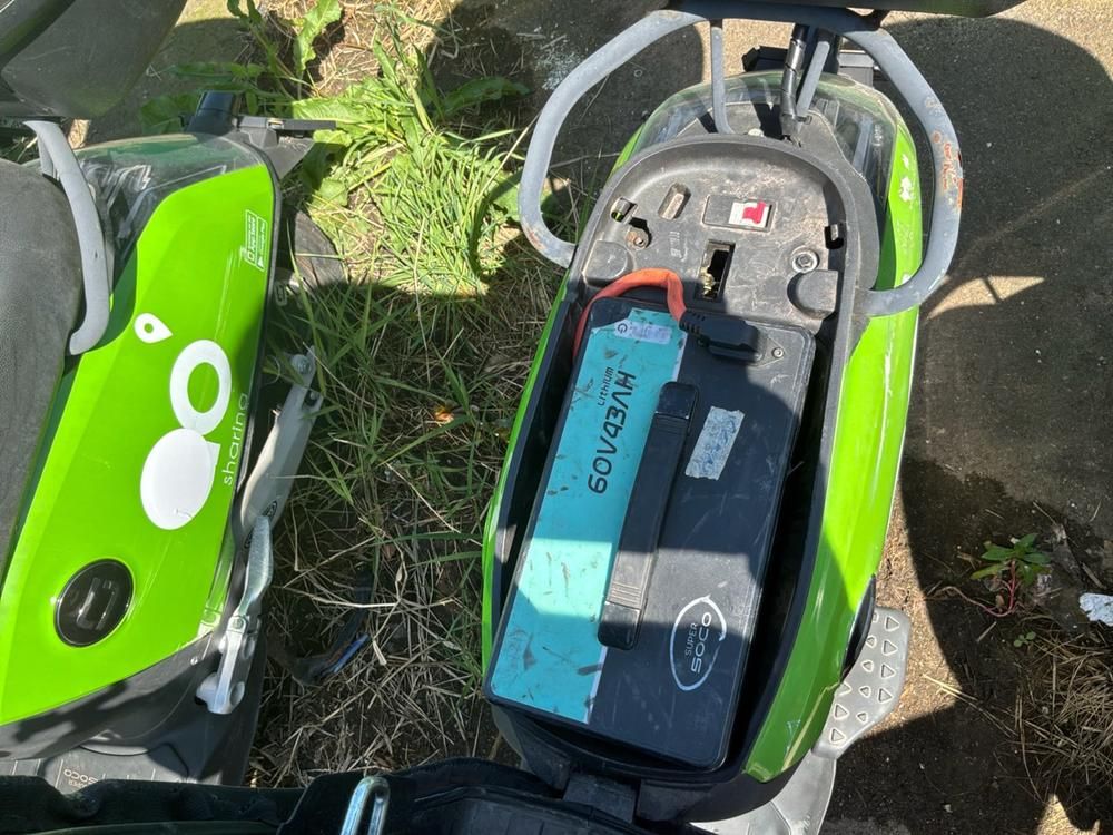 Super SOCO CUx electric fixer upper scooters (10x)