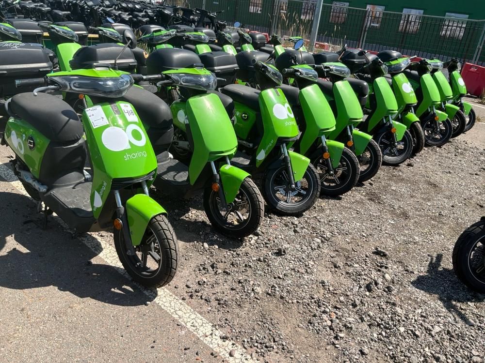 Super SOCO CUx electric fixer upper scooters (10x)