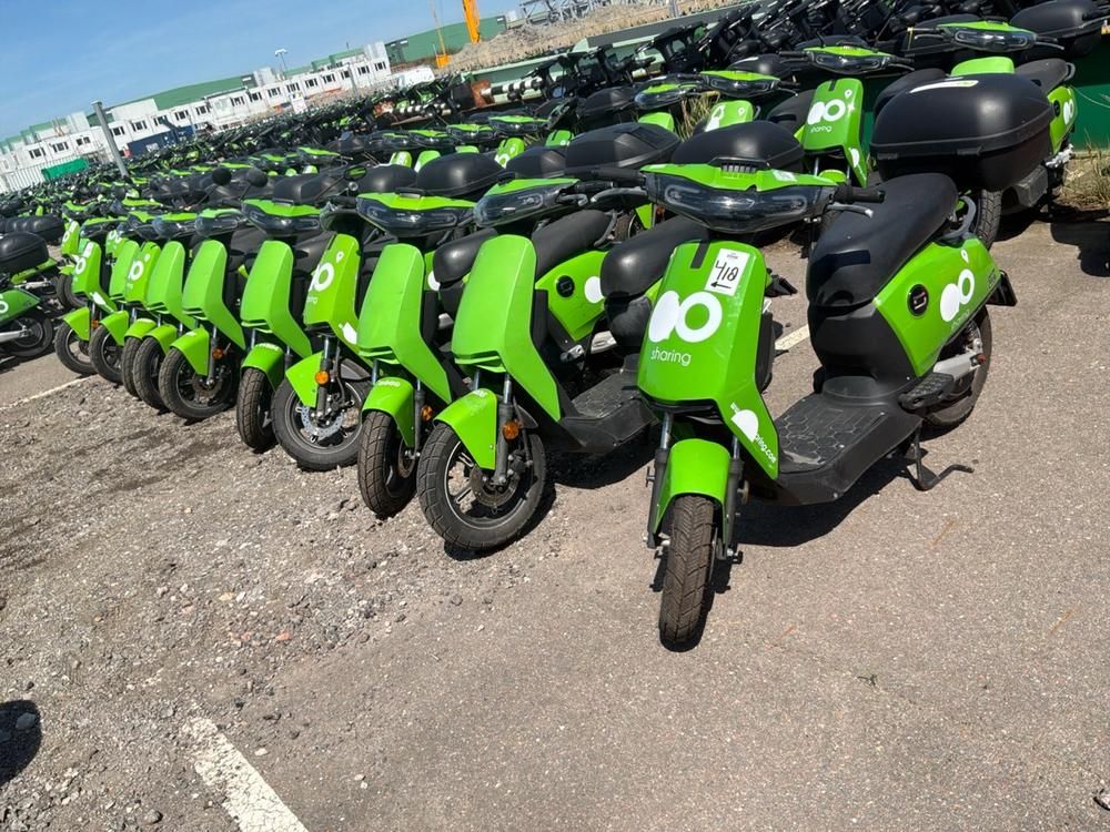 Super SOCO CUx electric fixer upper scooters (10x)
