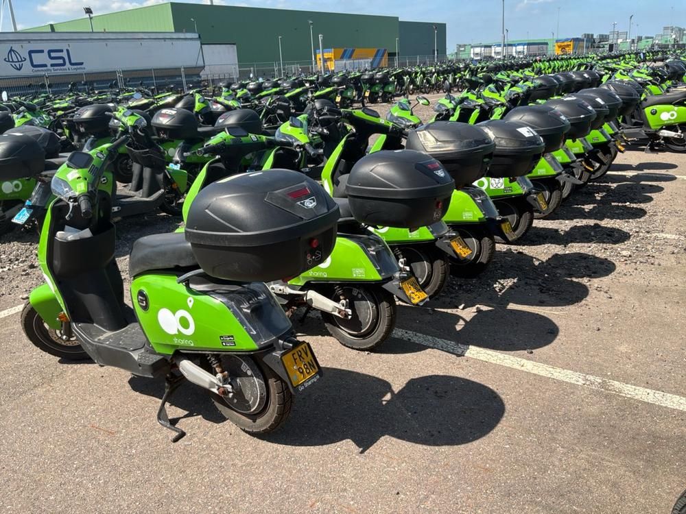 Super SOCO CUx electric fixer upper scooters (10x)