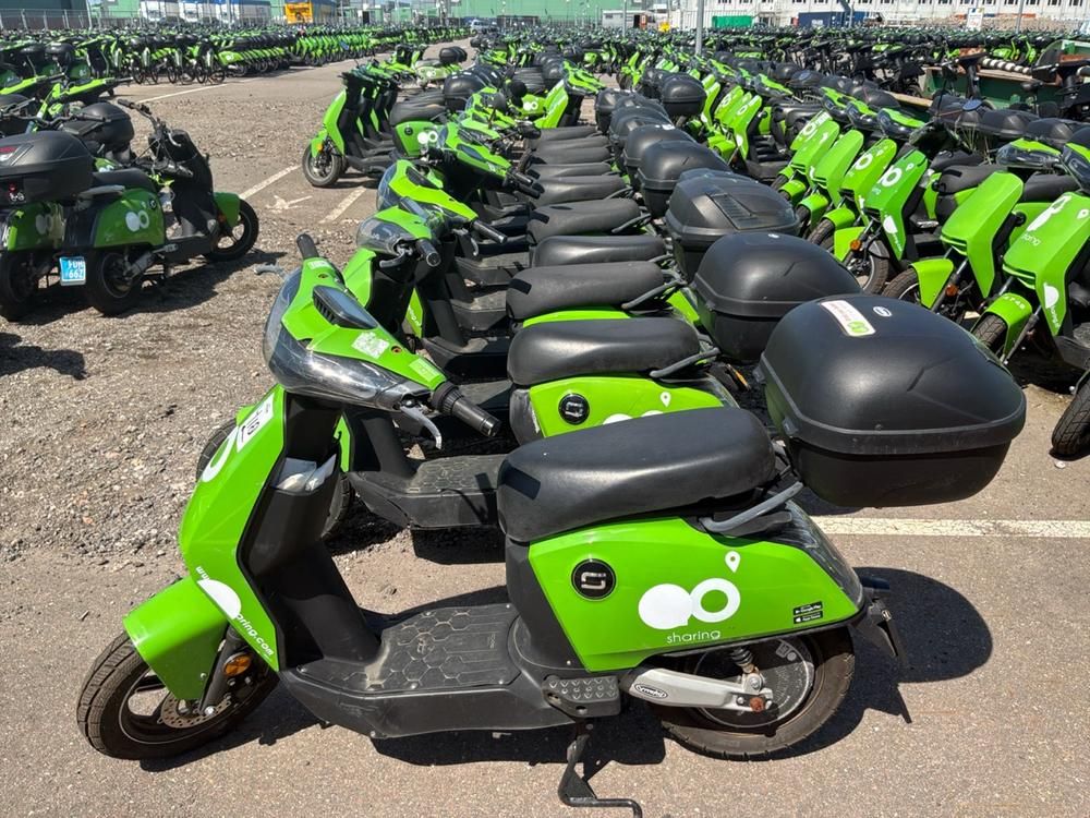Super SOCO CUx electric fixer upper scooters (10x)