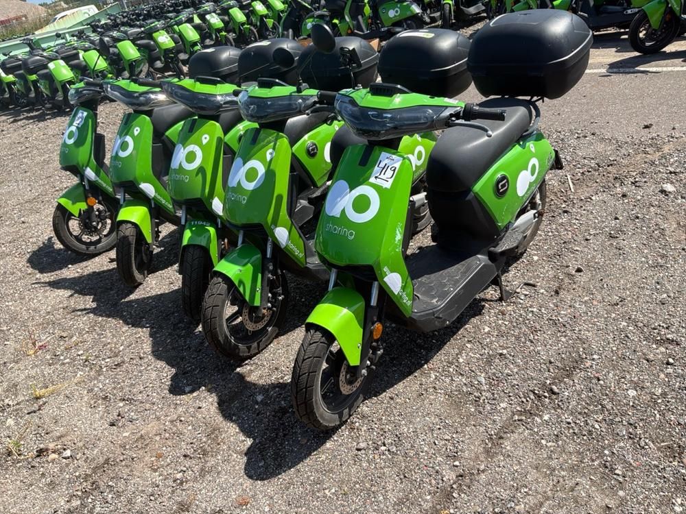 Super SOCO CUx electric fixer upper scooters (5x)