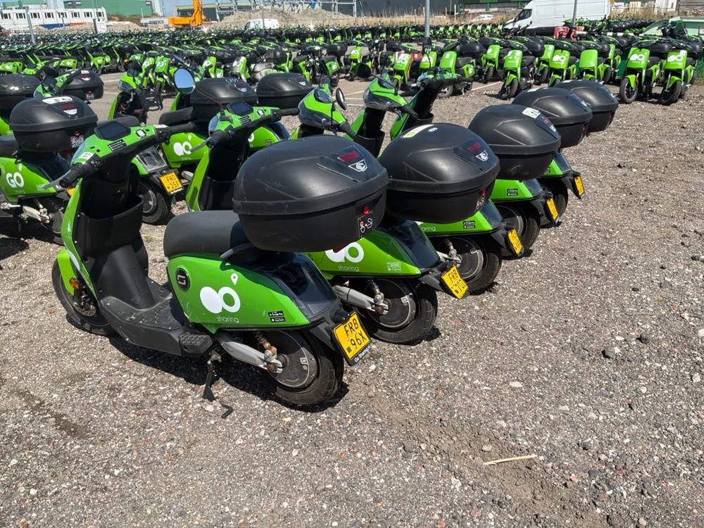 Super SOCO CUx electric fixer upper scooters (5x)