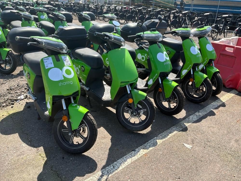 Super SOCO CUx electric fixer upper scooters (5x)