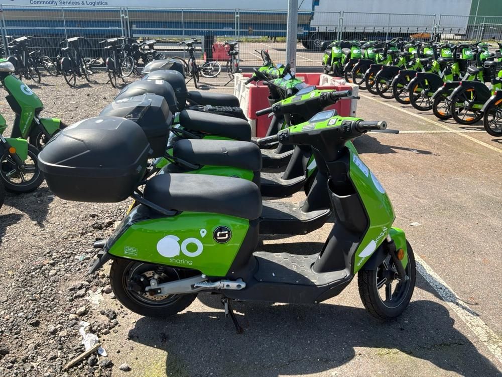 Super SOCO CUx electric fixer upper scooters (5x)