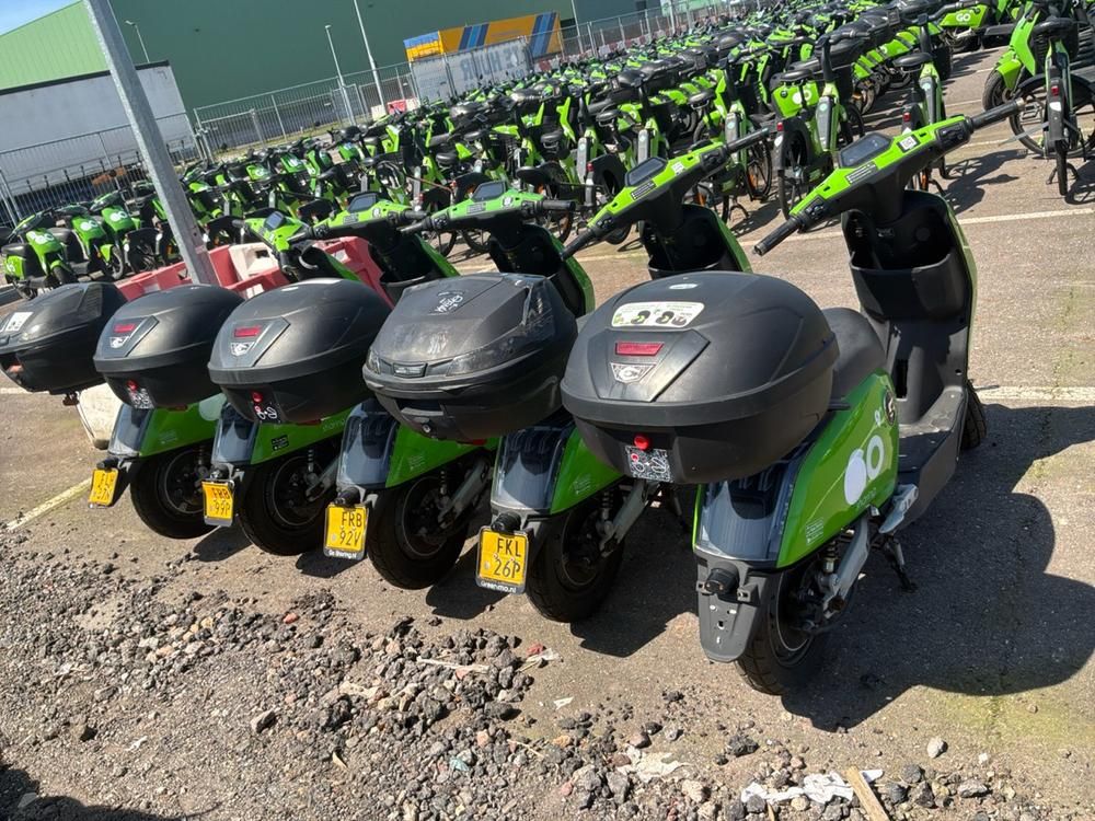 Super SOCO CUx electric fixer upper scooters (5x)