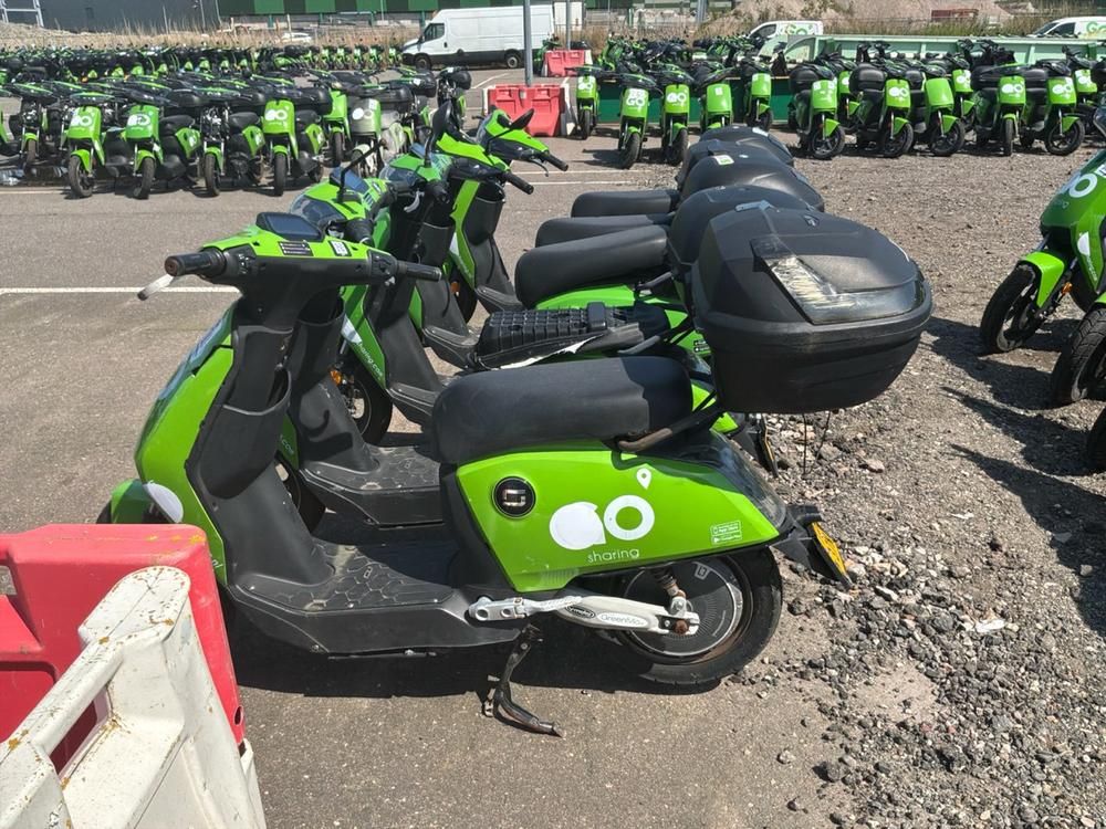 Super SOCO CUx electric fixer upper scooters (5x)