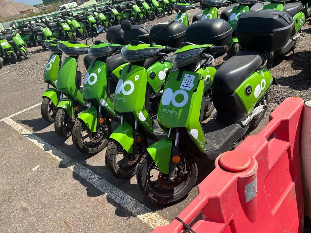Super SOCO CUx electric fixer upper scooters (5x)
