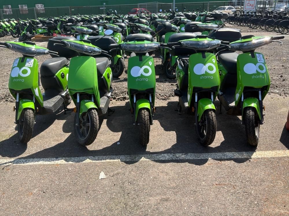 Super SOCO CUx electric fixer upper scooters (5x)
