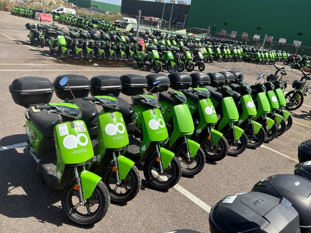 Super SOCO CUx electric fixer upper scooters (10x)
