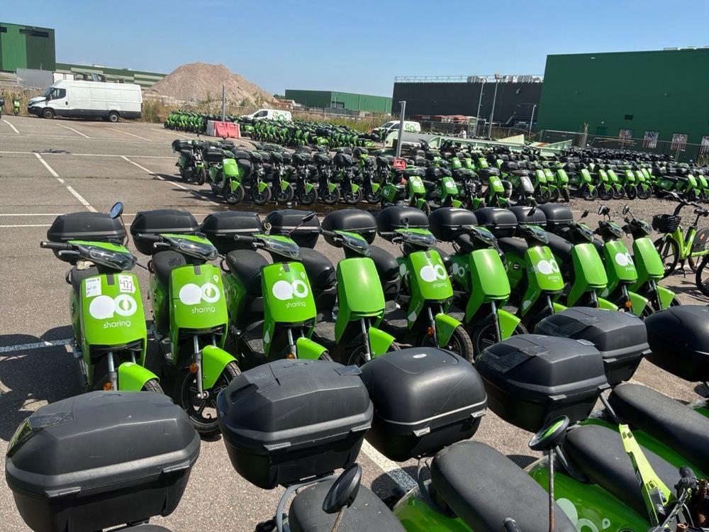 Super SOCO CUx electric fixer upper scooters (10x)