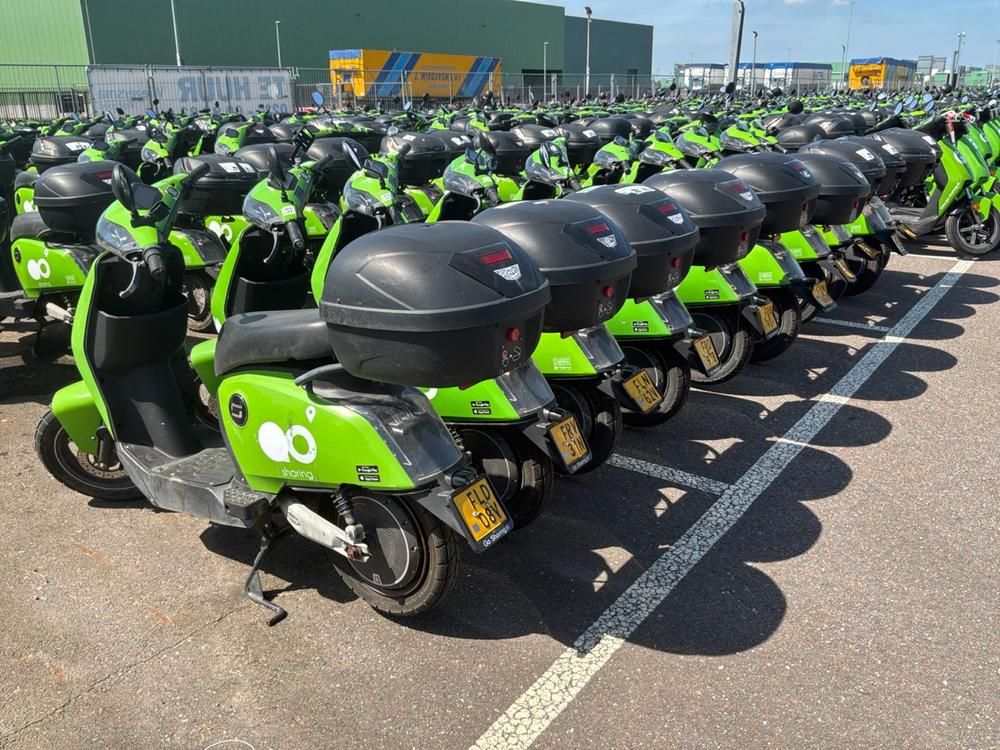 Super SOCO CUx electric fixer upper scooters (10x)