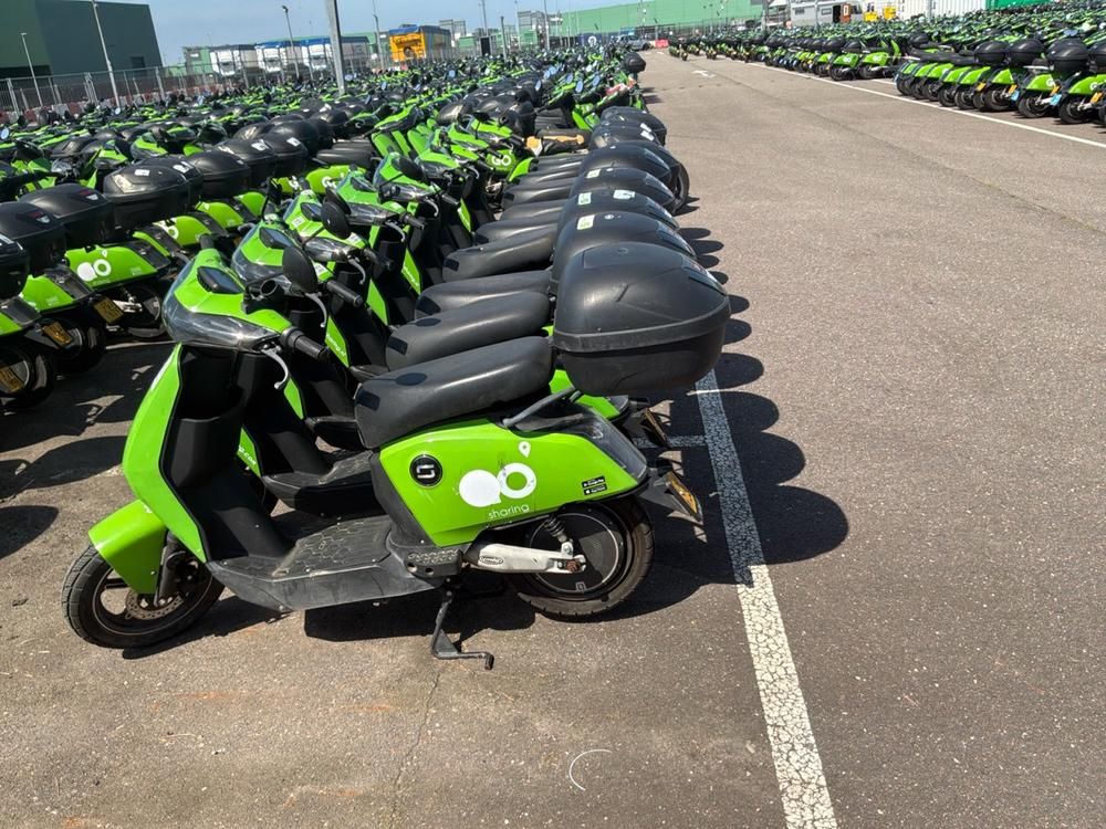 Super SOCO CUx electric fixer upper scooters (10x)