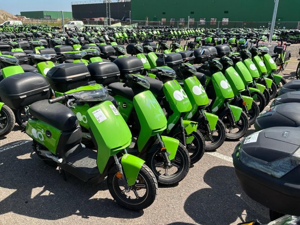 Super SOCO CUx electric fixer upper scooters (10x)